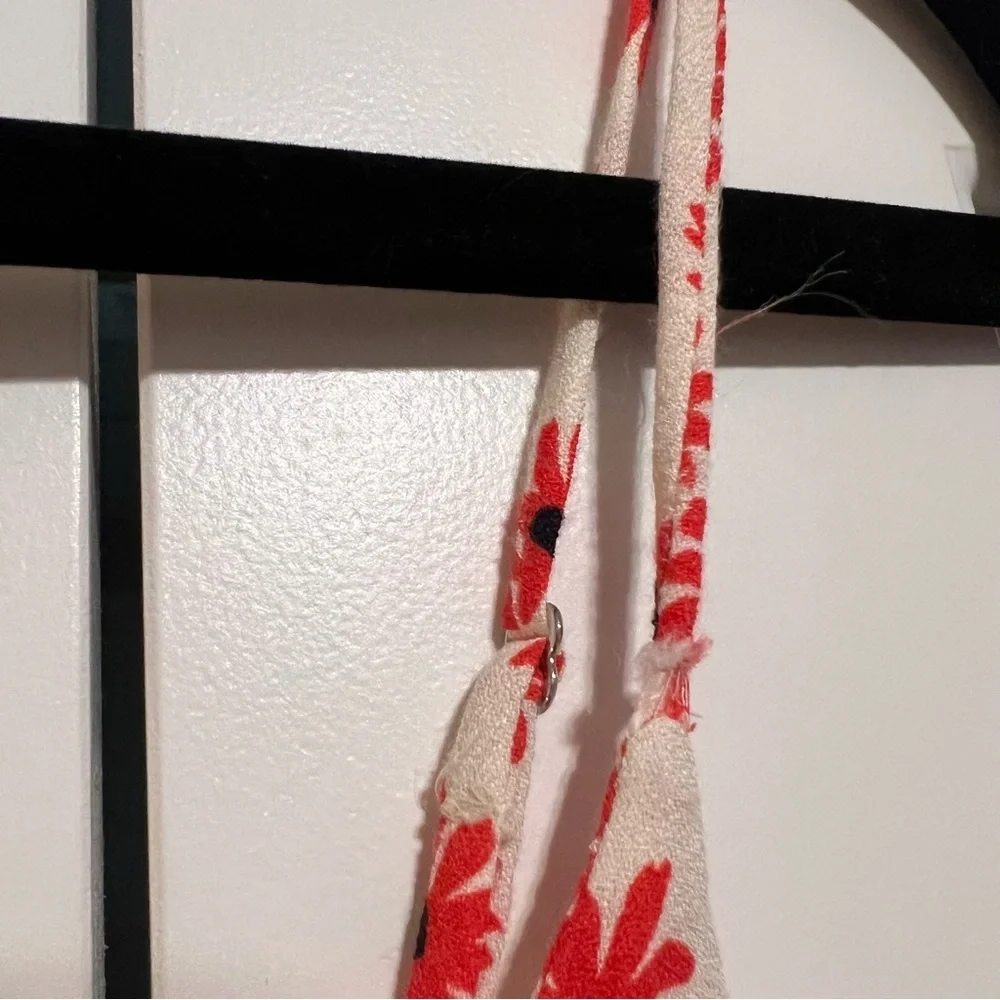 Reformation Red and White Floral Midi Dress